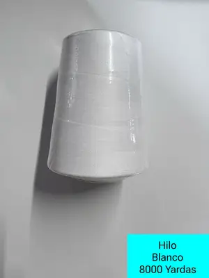 Hilo Blanco 8000 Yardas — Hilos