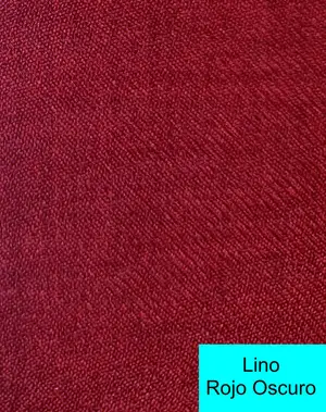 Lino Rojo Oscuro — Lino
